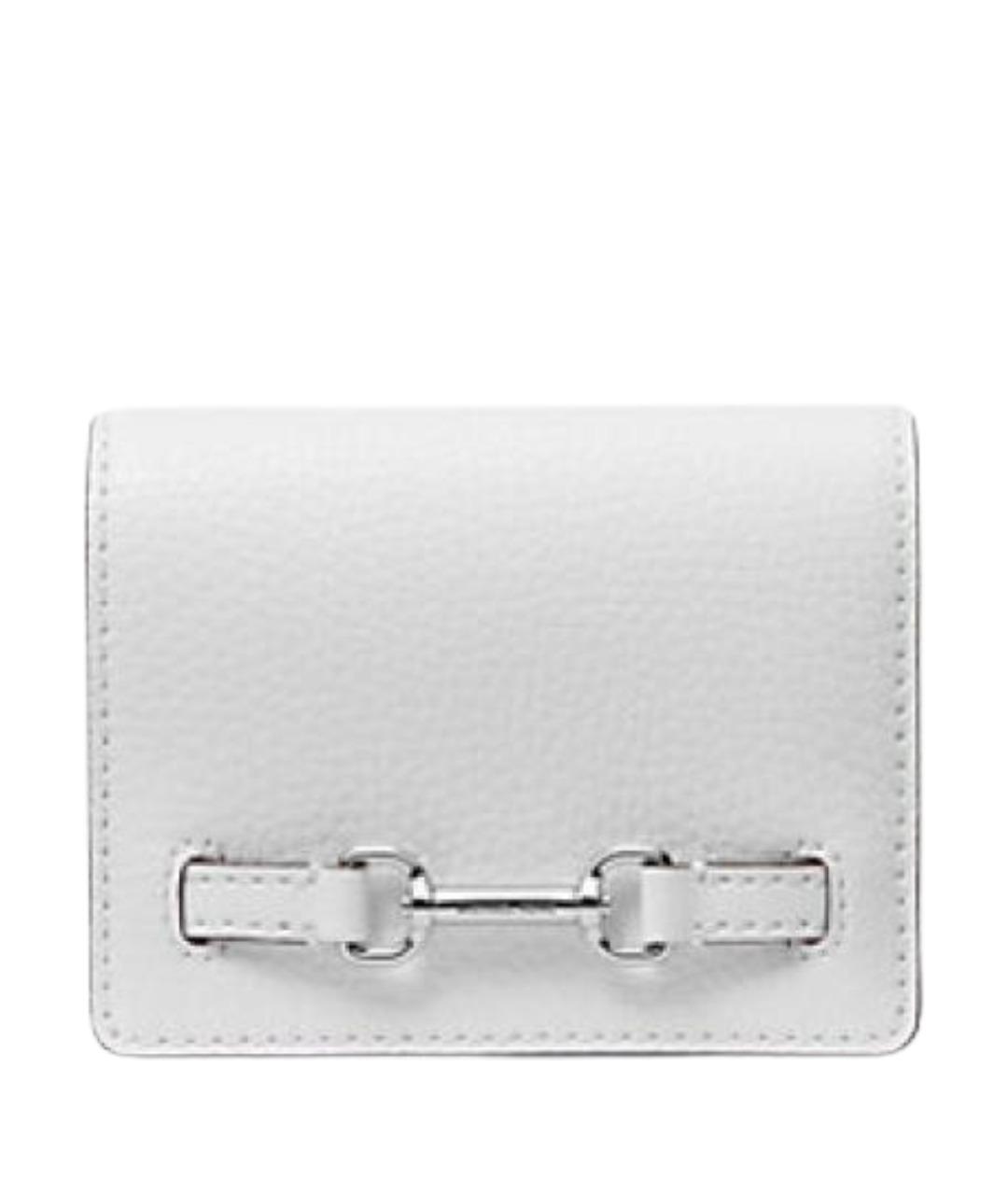 MICHAEL KORS Белый кожаный кошелек, фото 1