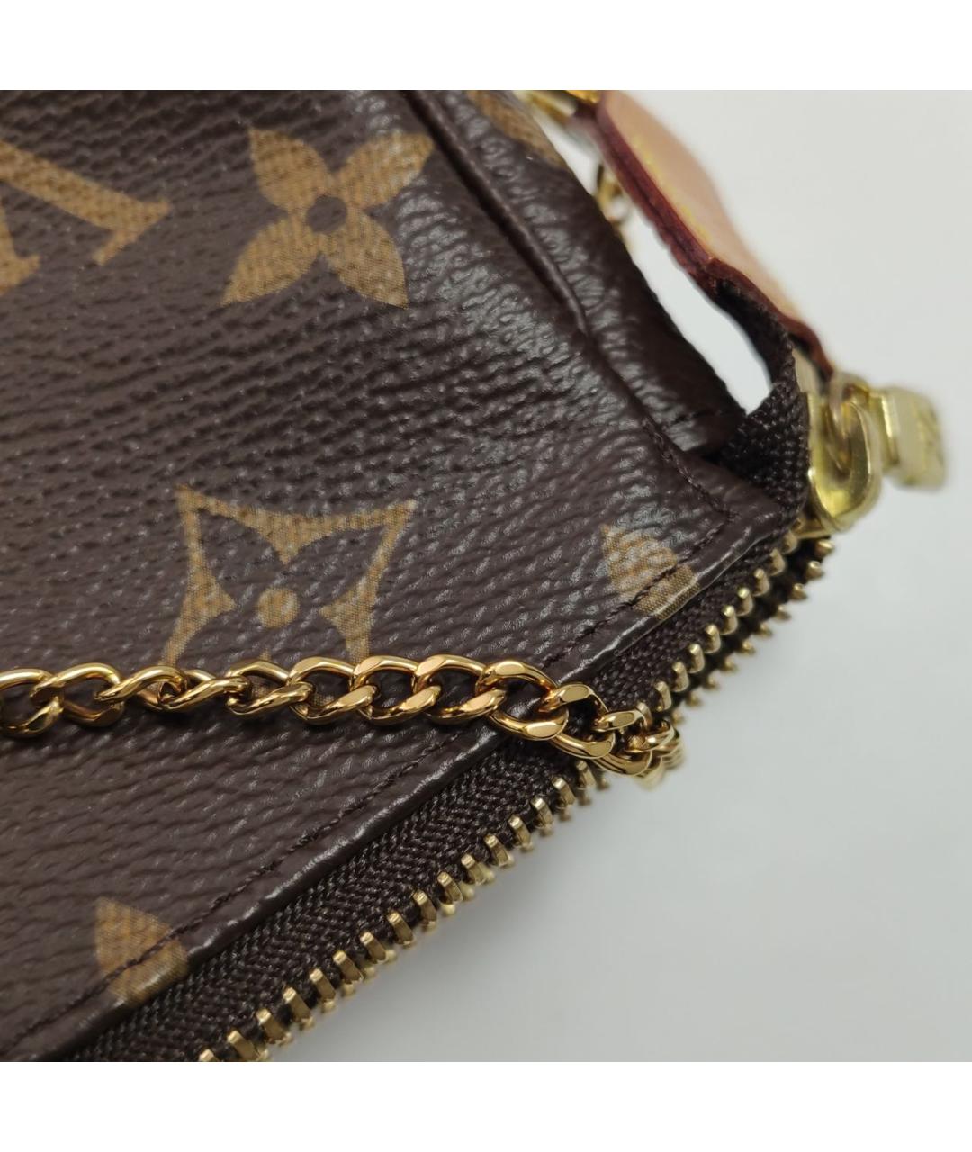 LOUIS VUITTON Коричневая сумка через плечо, фото 8