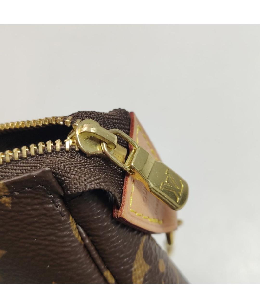 LOUIS VUITTON Коричневая сумка через плечо, фото 7