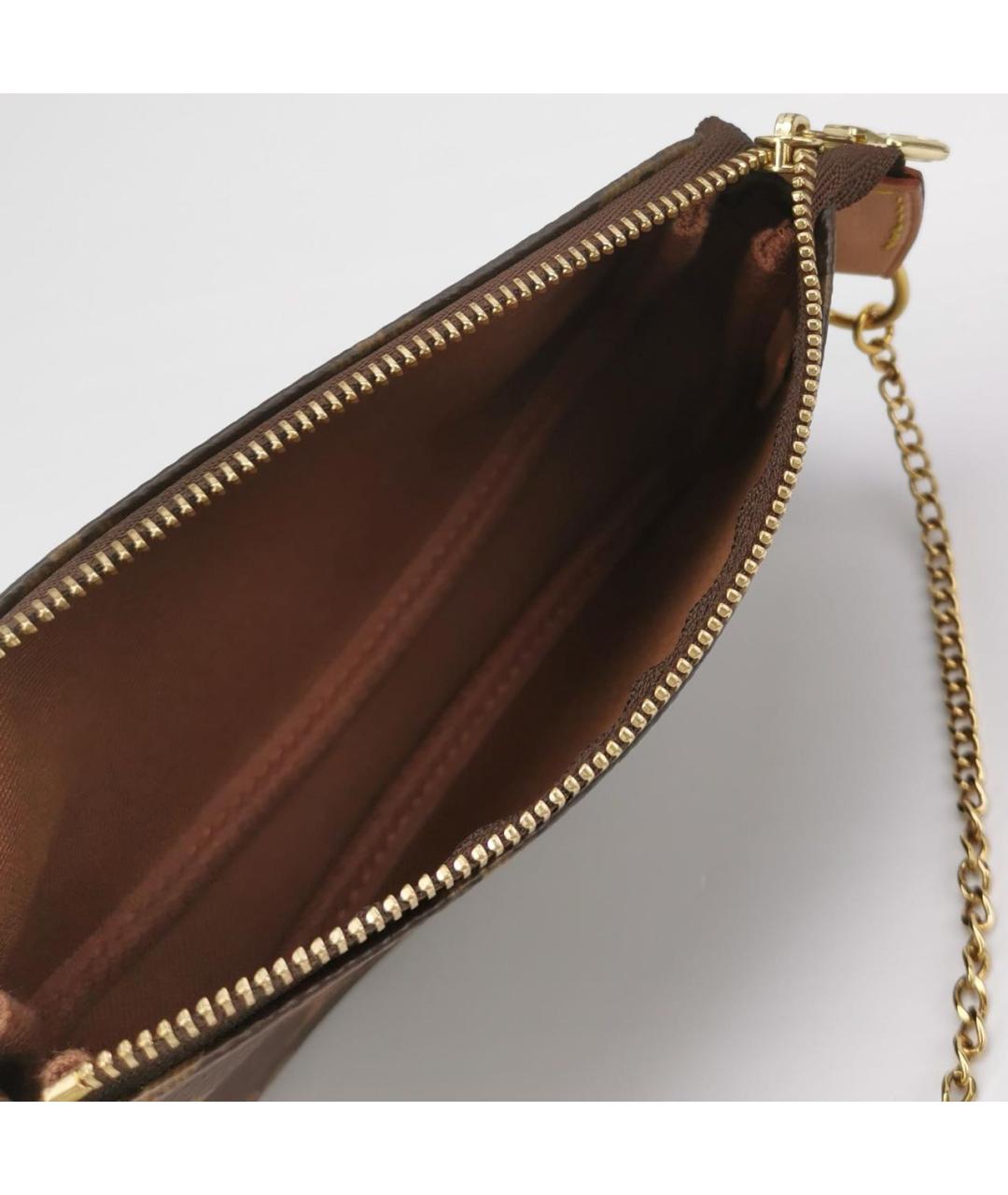 LOUIS VUITTON Коричневая сумка через плечо, фото 6