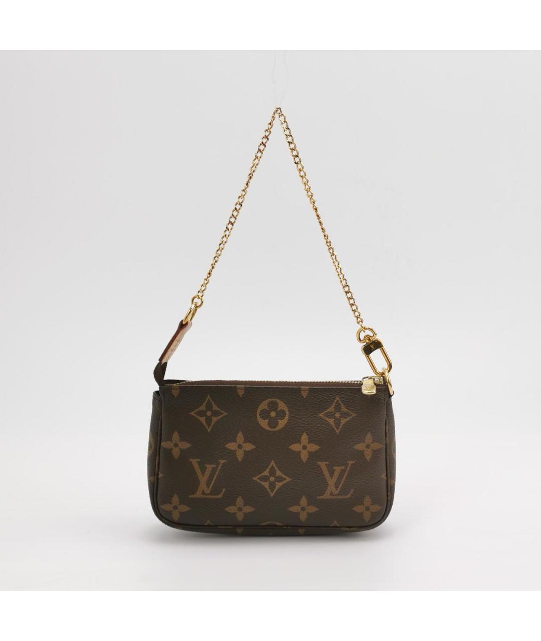 LOUIS VUITTON Коричневая сумка через плечо, фото 4