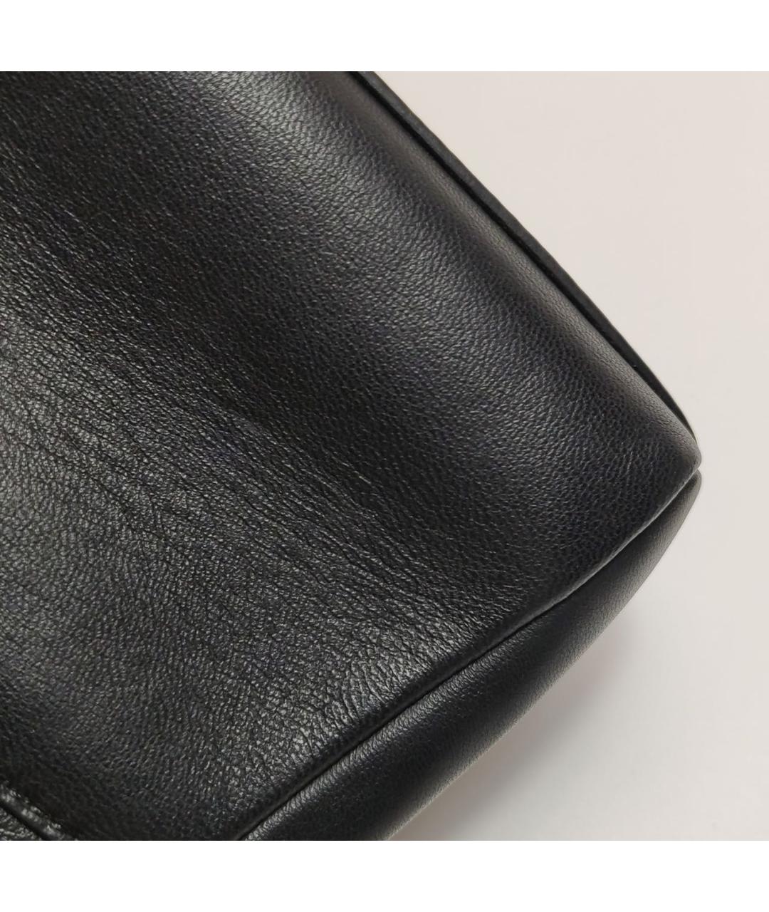 FENDI Черная кожаная сумка через плечо, фото 8