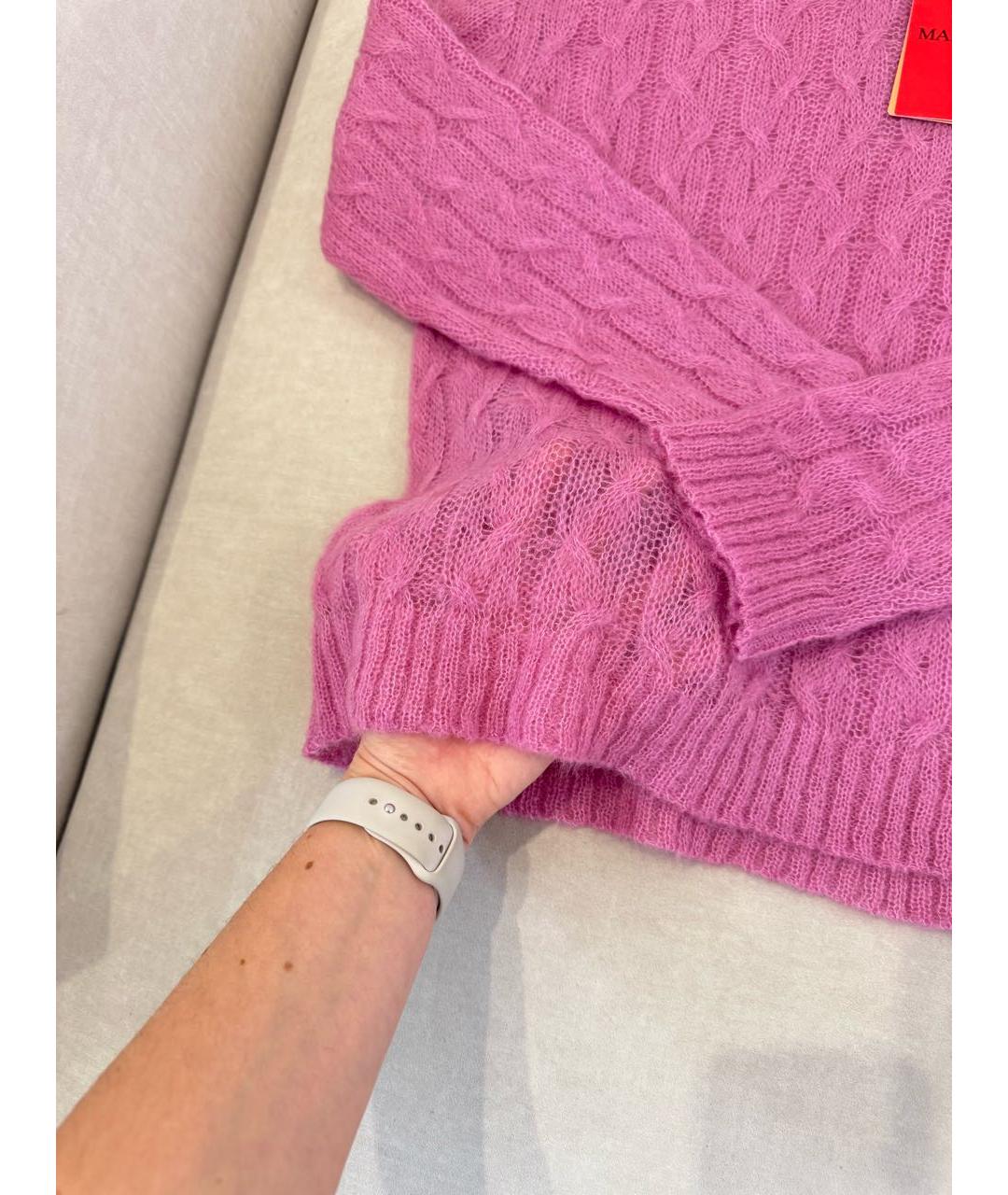 MAX&CO Розовый джемпер / свитер, фото 7