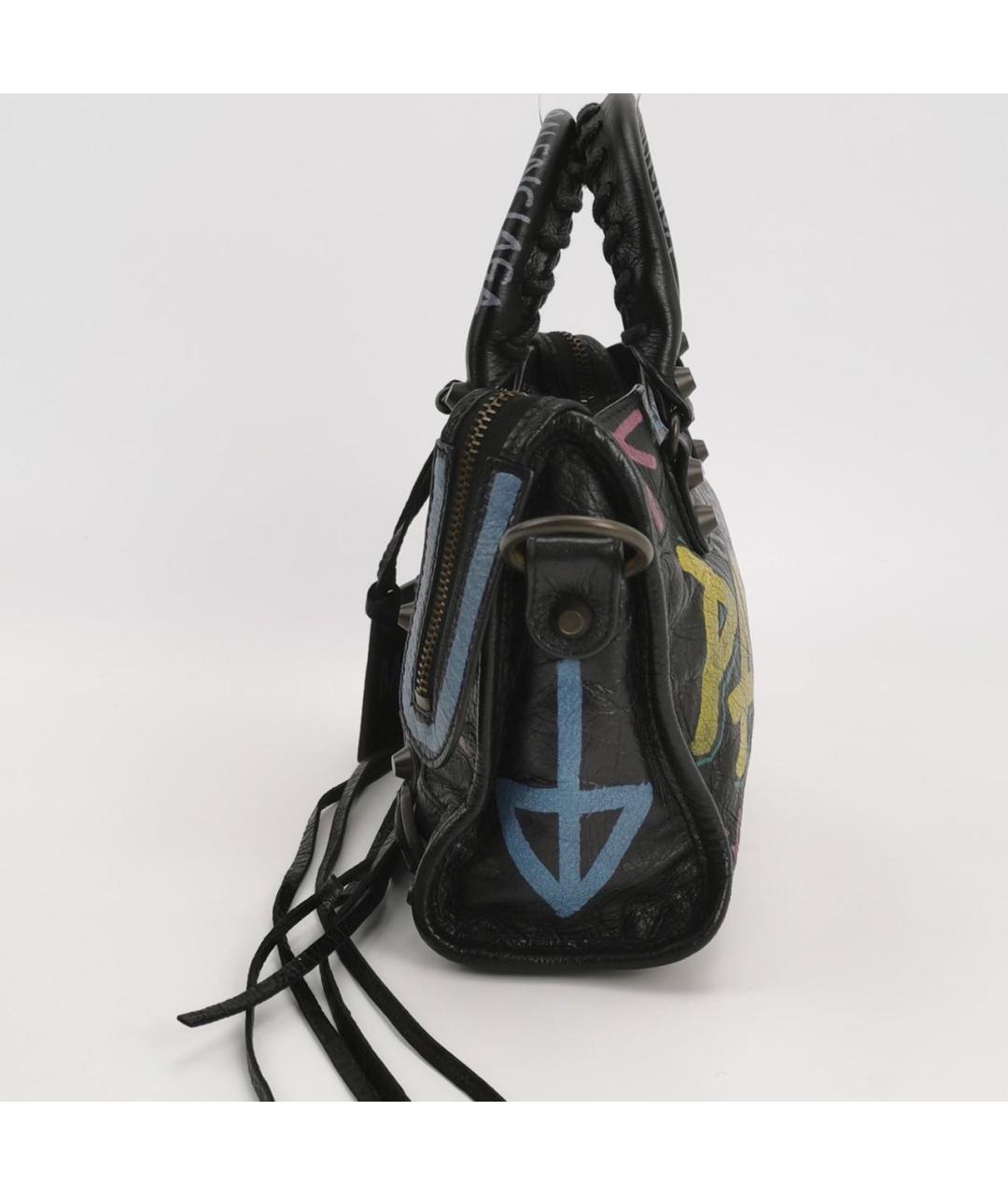 BALENCIAGA Мульти кожаная сумка с короткими ручками, фото 2