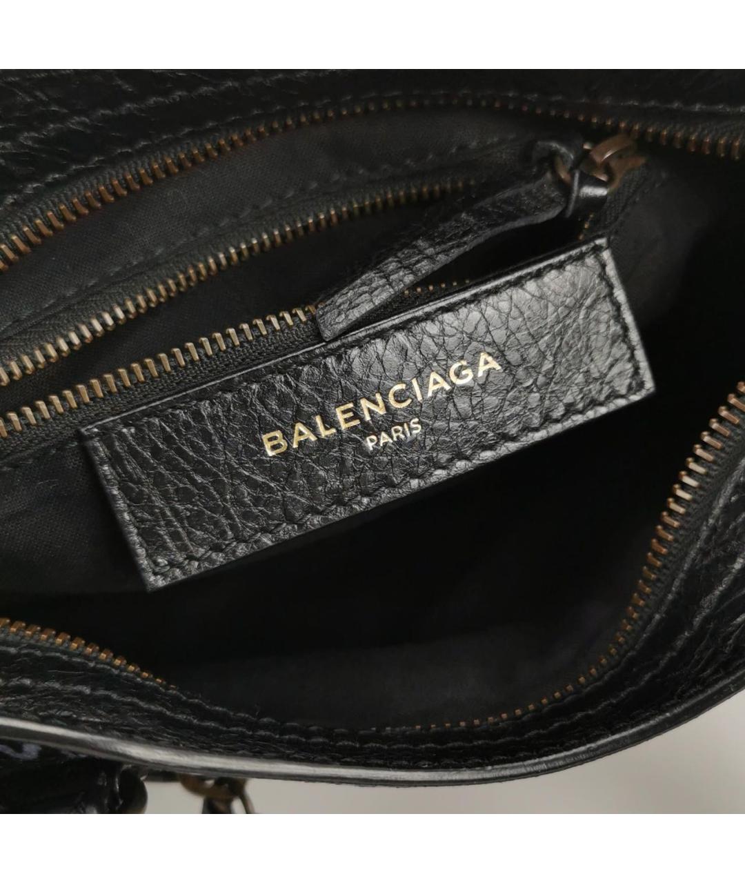 BALENCIAGA Мульти кожаная сумка с короткими ручками, фото 7