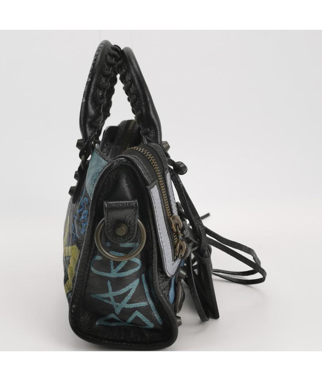 BALENCIAGA Мульти кожаная сумка с короткими ручками, фото 3