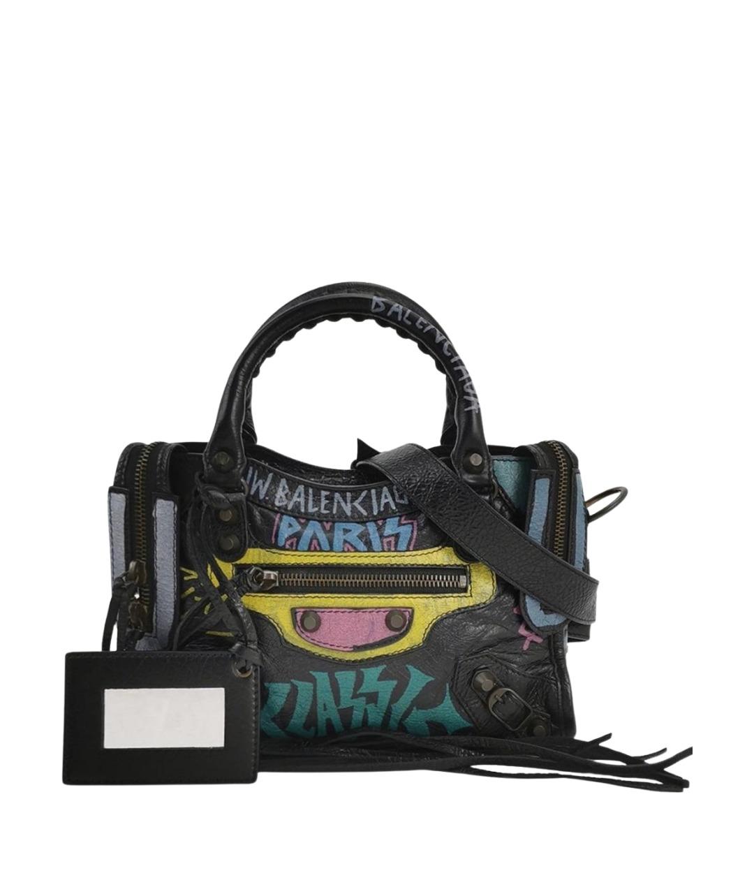 BALENCIAGA Мульти кожаная сумка с короткими ручками, фото 1