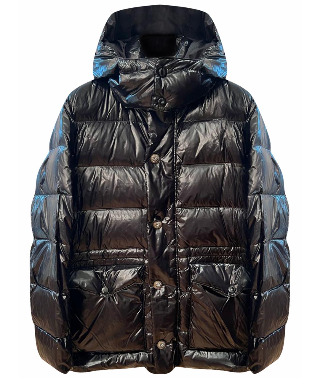 DOLCE&GABBANA Черный полиамидовый пуховик, фото 1