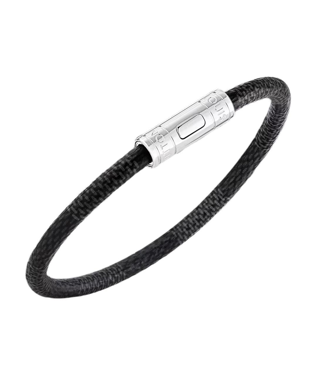 LOUIS VUITTON Черный браслет, фото 2