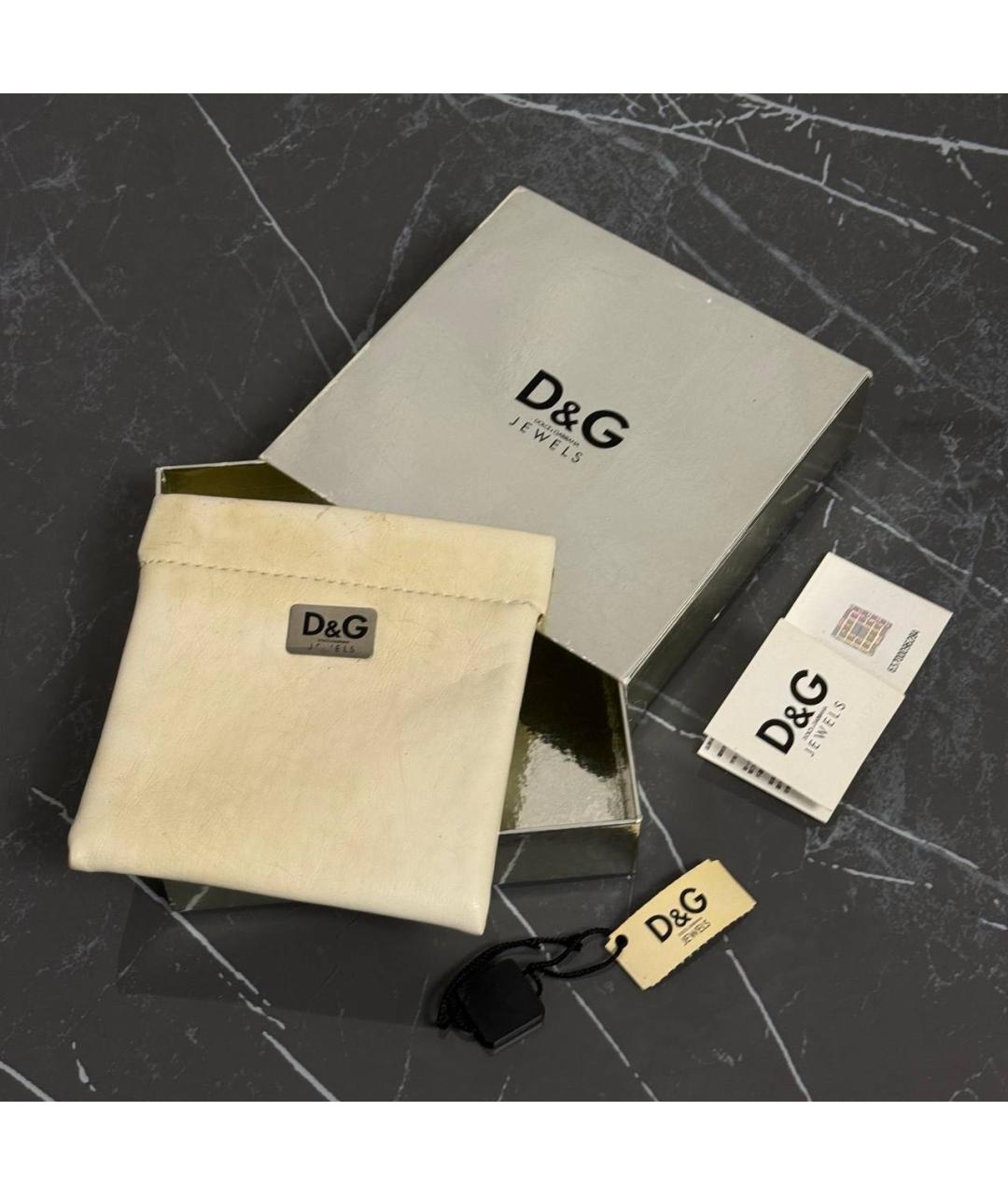 DOLCE&GABBANA Серебряное металлическое колье, фото 5