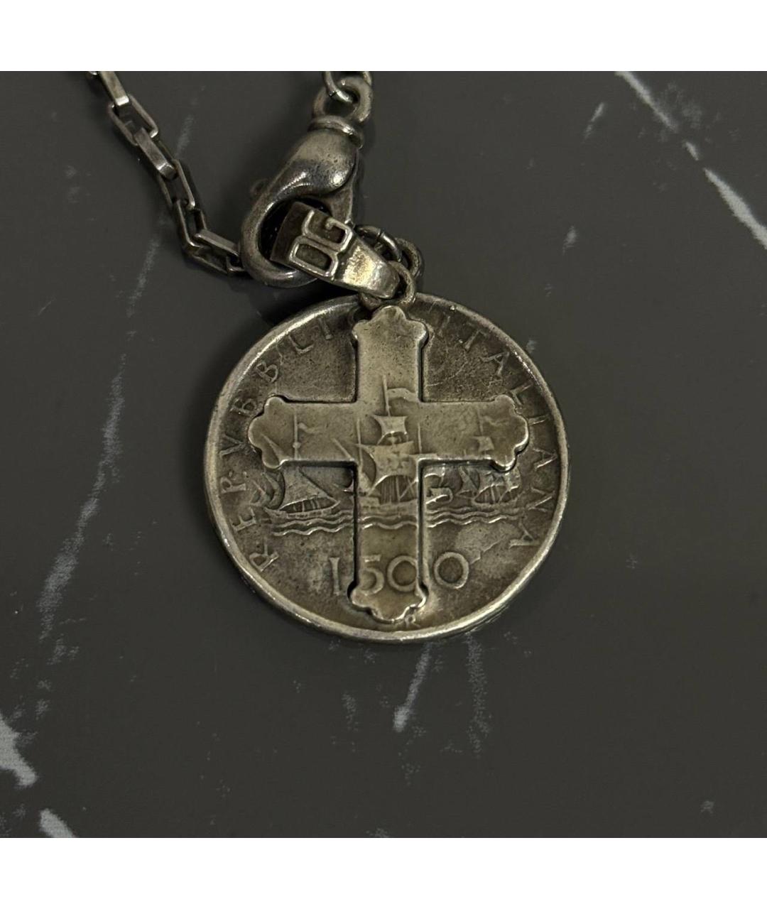 DOLCE&GABBANA Серебряное серебряное колье, фото 3