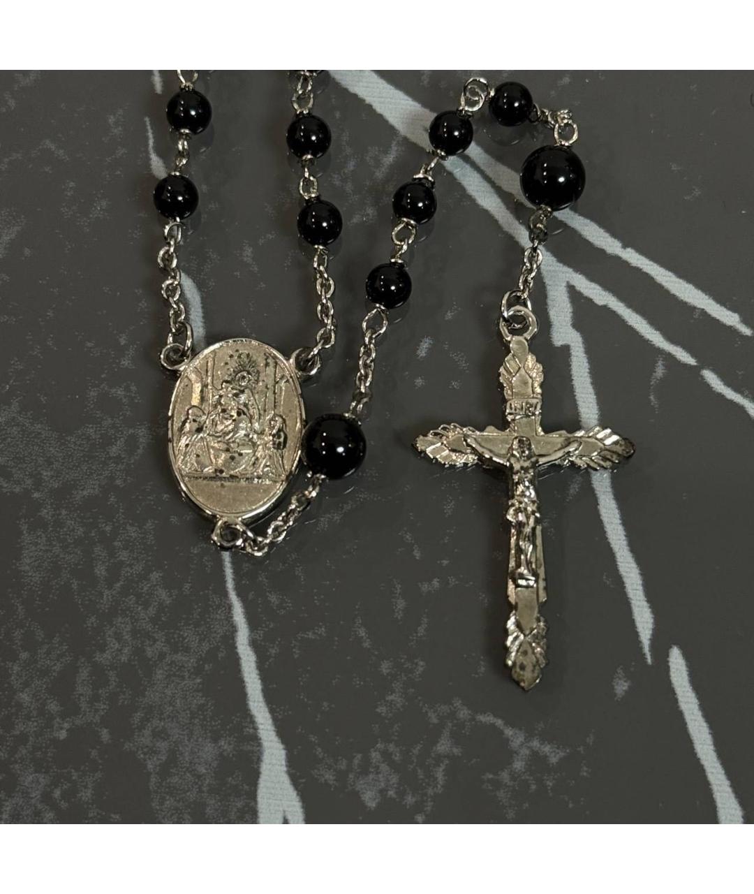 DOLCE&GABBANA Черное латунное колье, фото 4