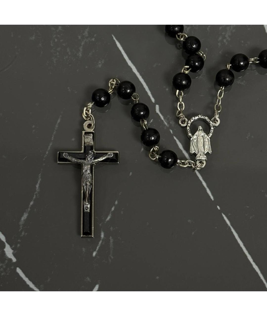 DOLCE&GABBANA Черное латунное колье, фото 4