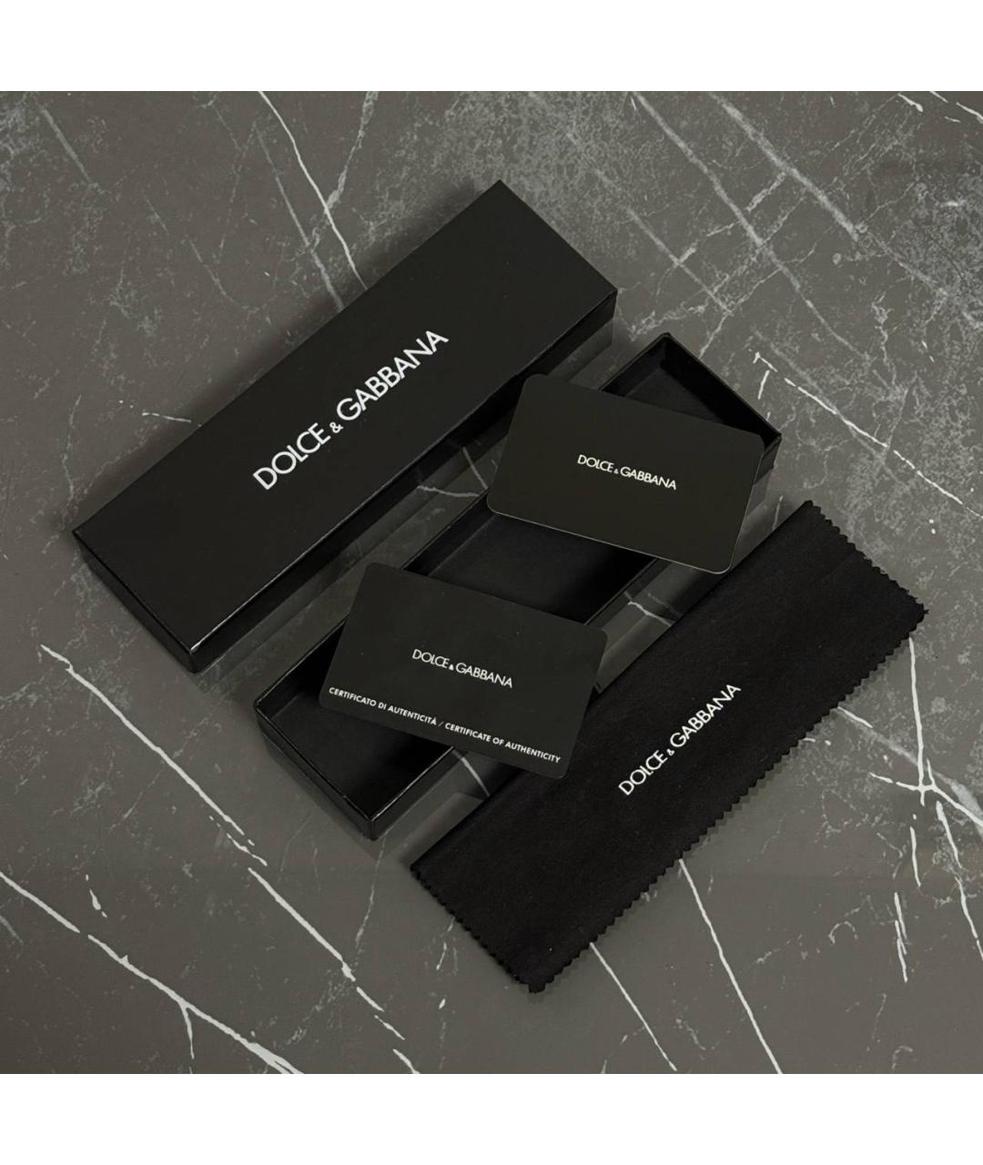 DOLCE&GABBANA Черное латунное колье, фото 5