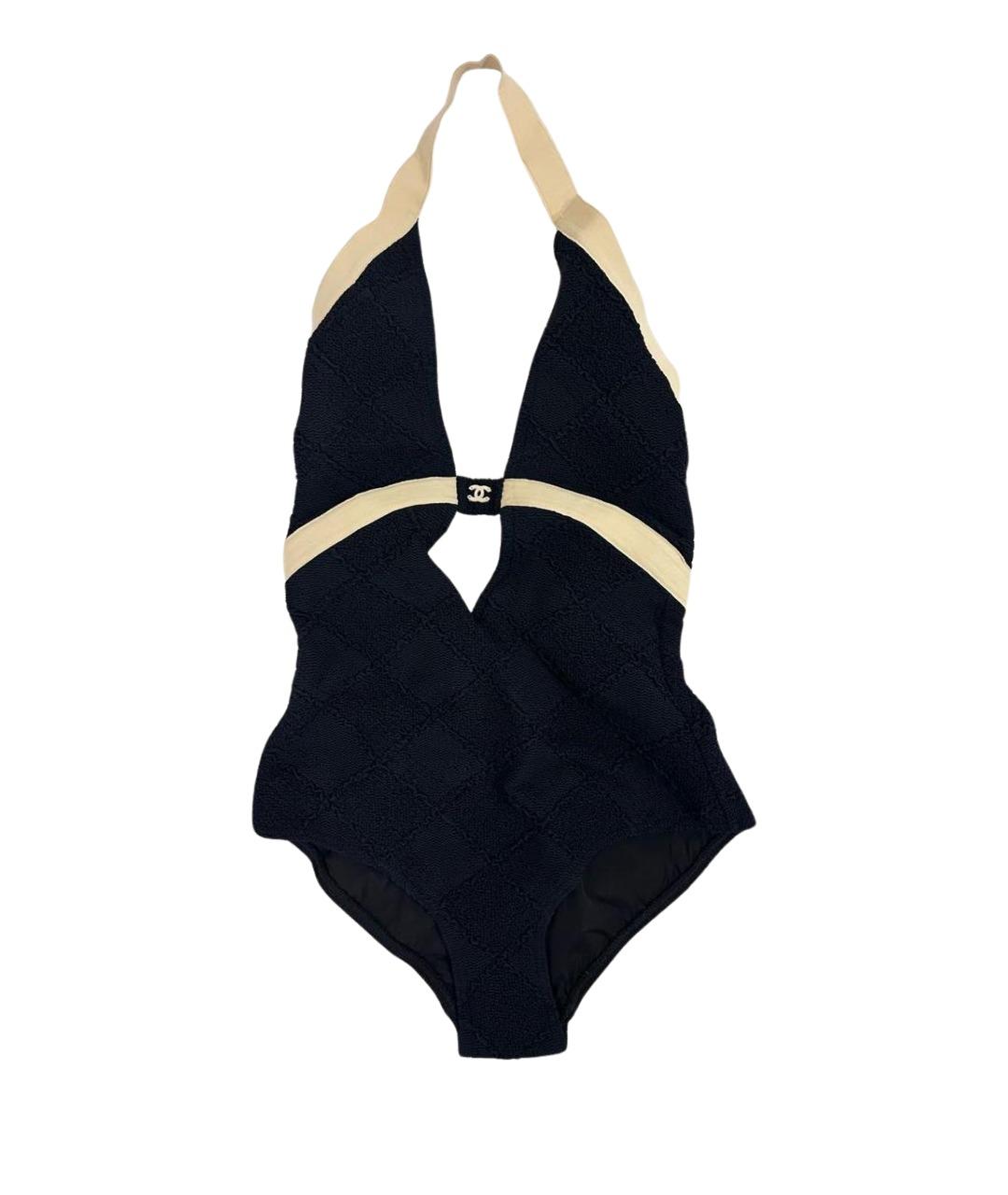 CHANEL Черный купальник, фото 1