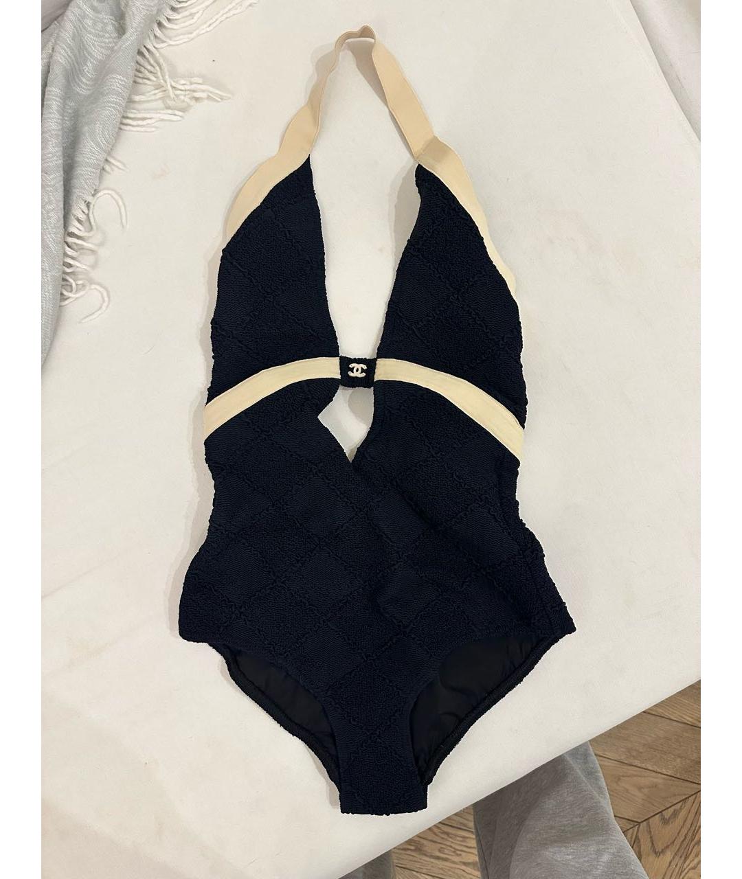 CHANEL Черный купальник, фото 5