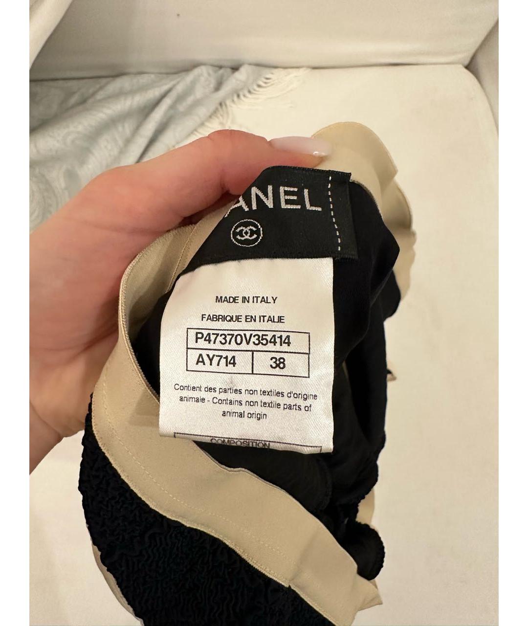 CHANEL Черный купальник, фото 3