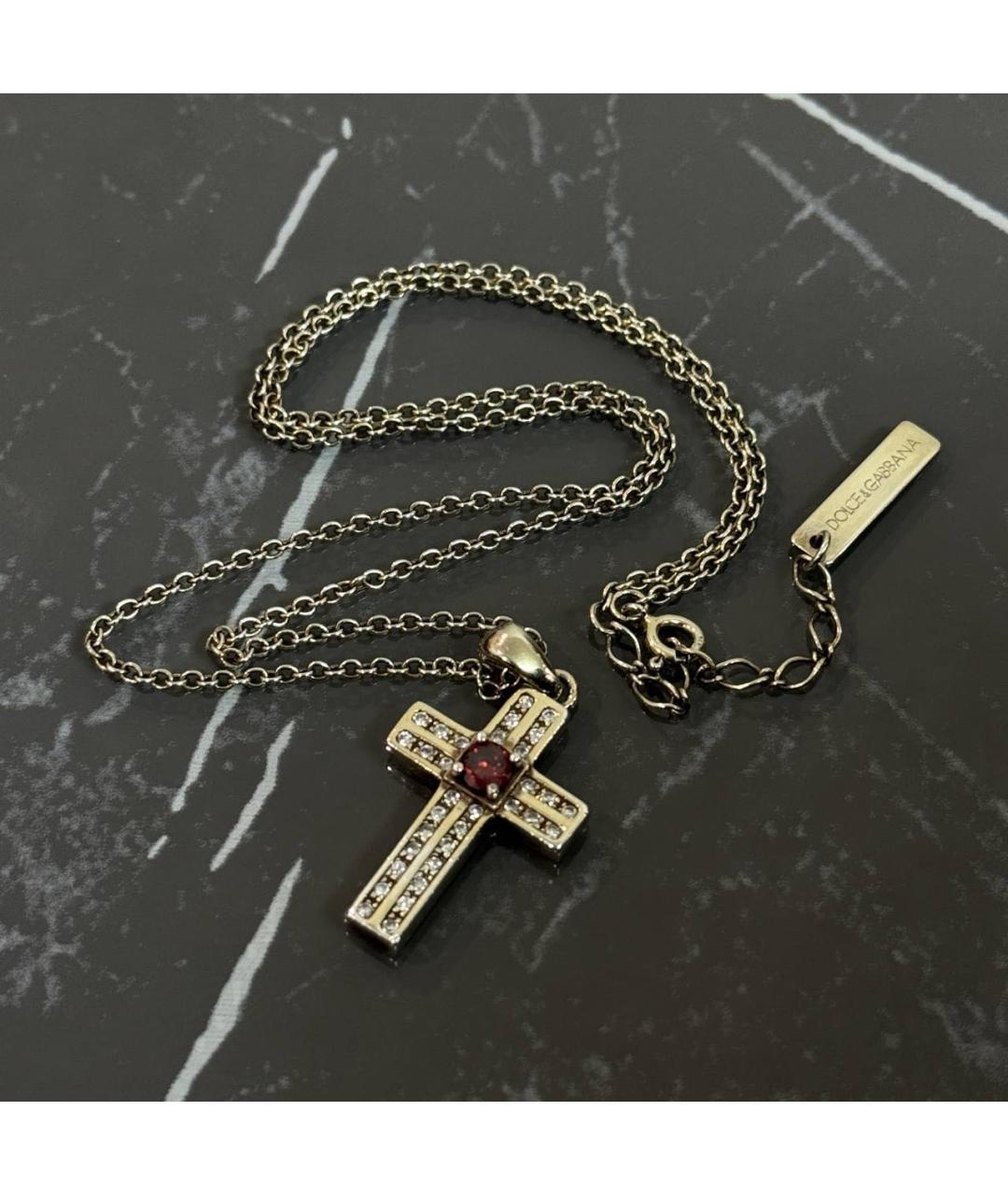 DOLCE&GABBANA Серебряное серебряное колье, фото 2