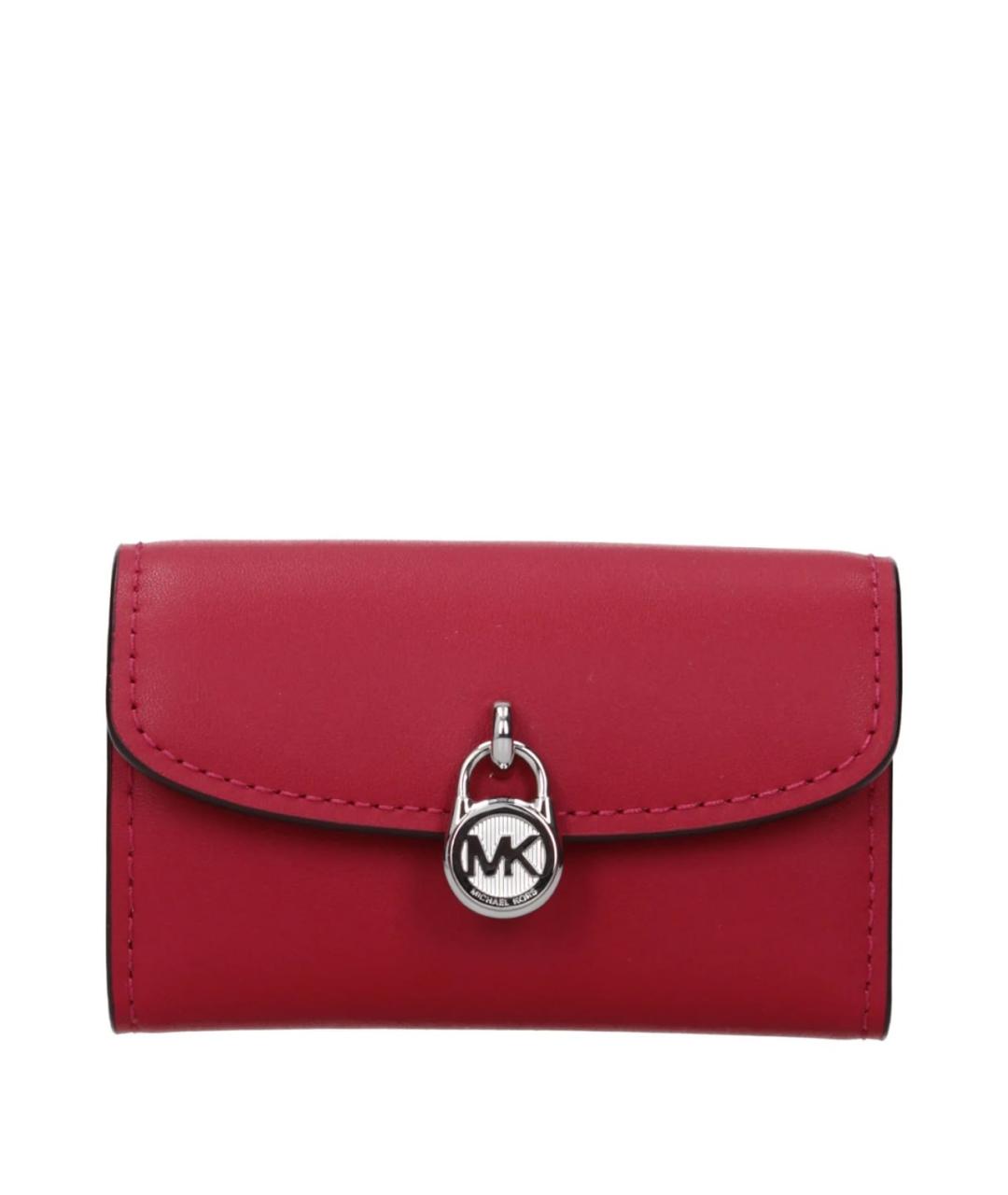 MICHAEL KORS Красный кожаный кошелек, фото 1