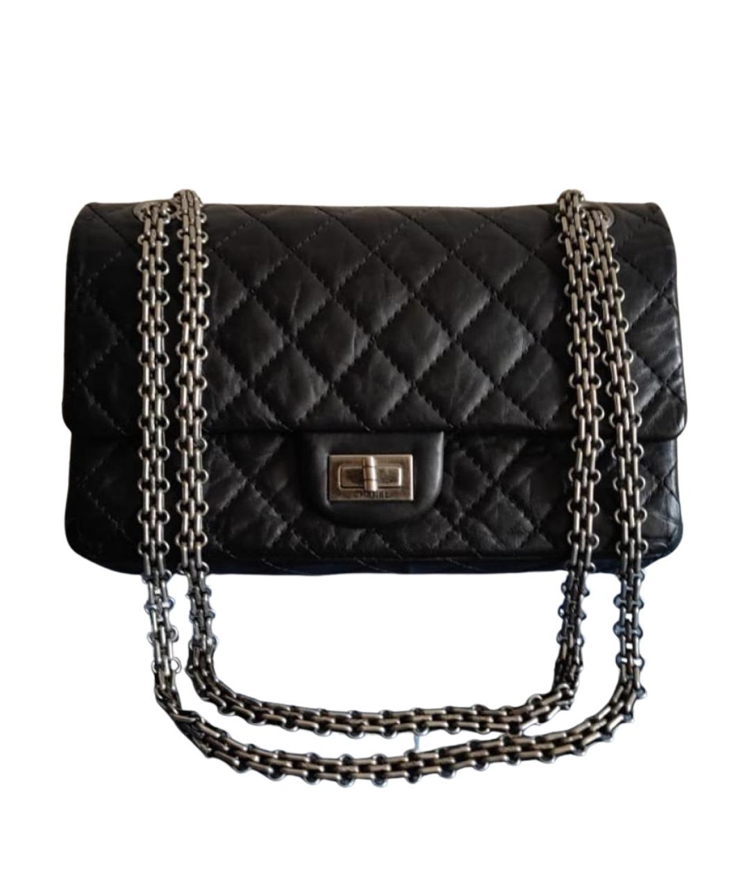 CHANEL Черная кожаная сумка через плечо, фото 1