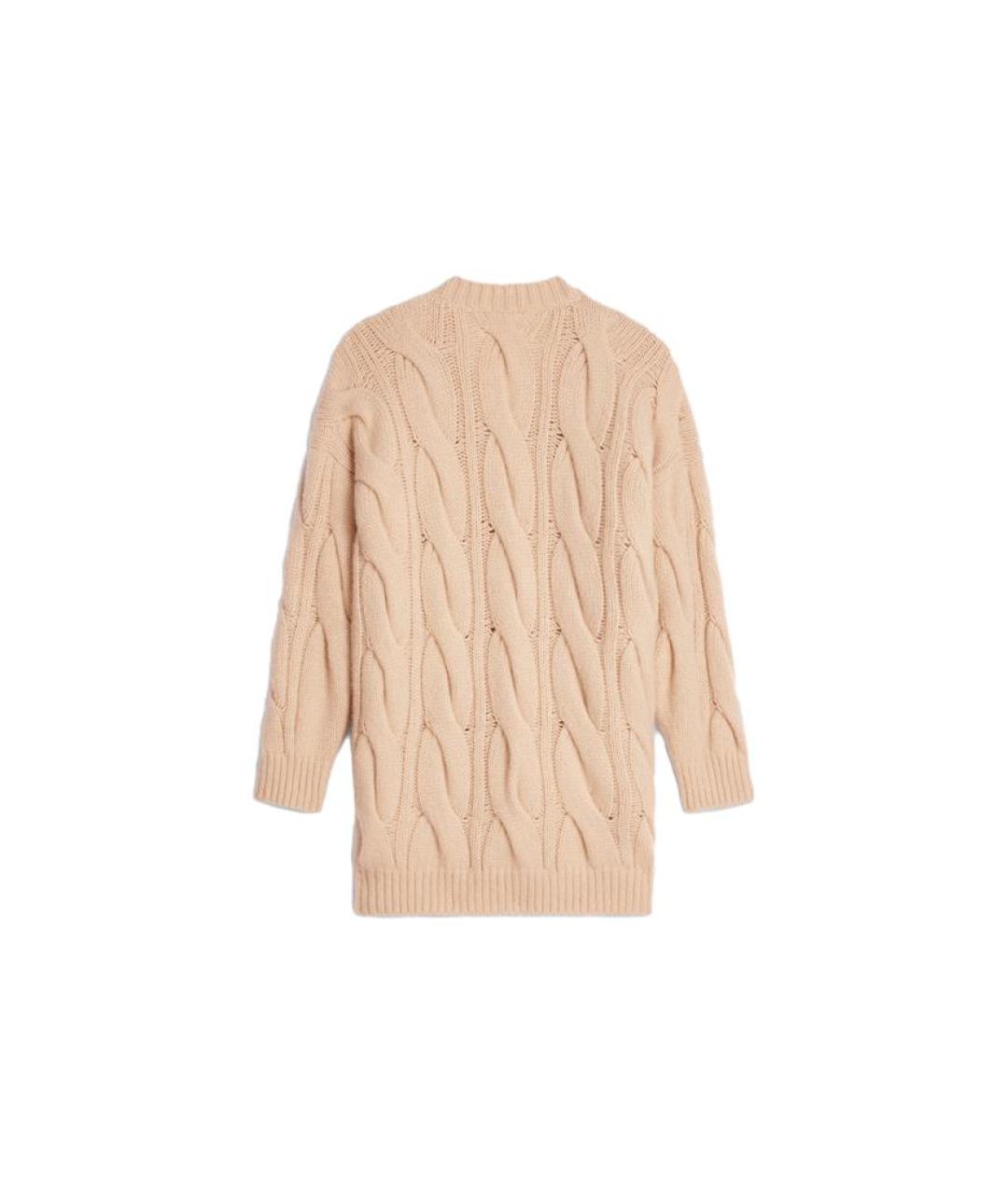 CELINE Бежевый шерстяной кардиган, фото 2