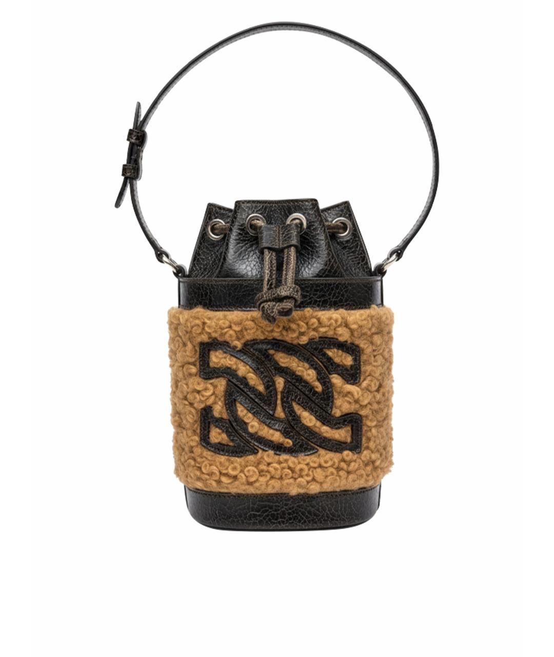 CASADEI Коричневая кожаная сумка через плечо, фото 1