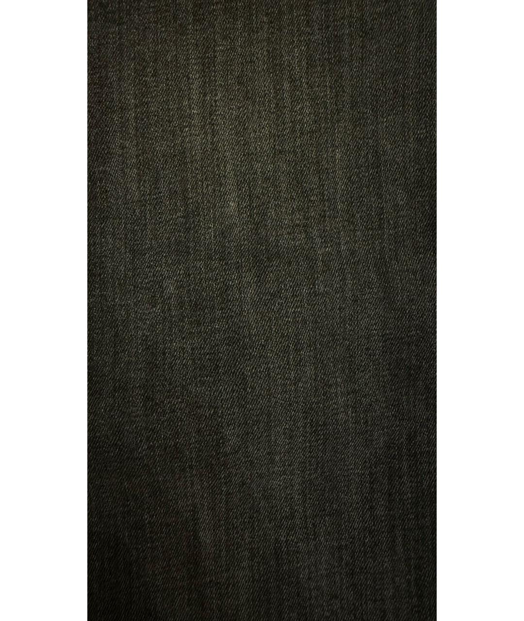 DOLCE&GABBANA Серые хлопко-эластановые джинсы скинни, фото 4