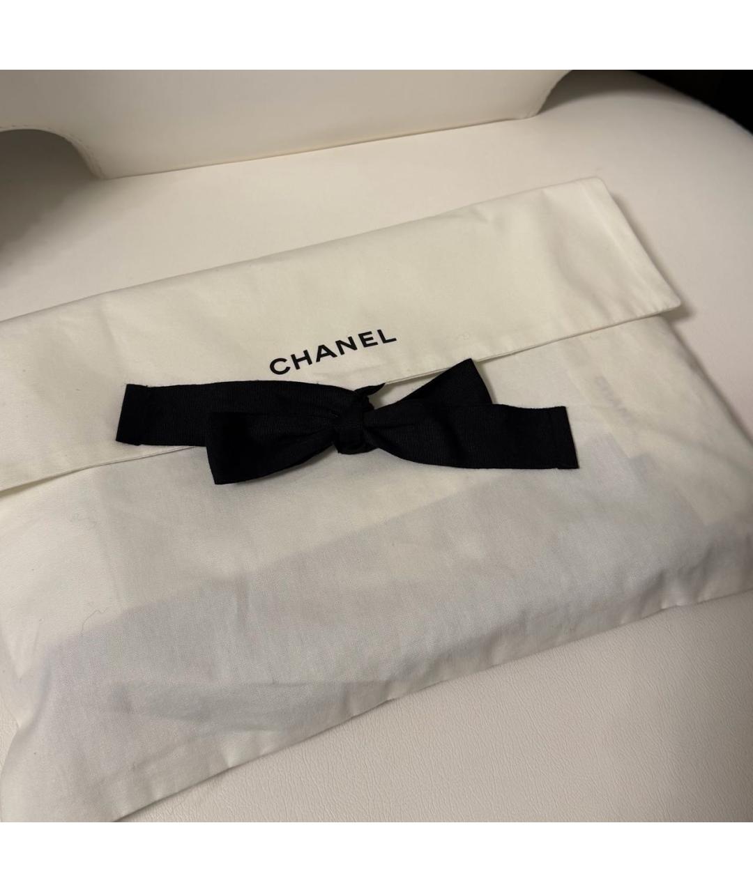 CHANEL Черная кашемировая шапка, фото 4