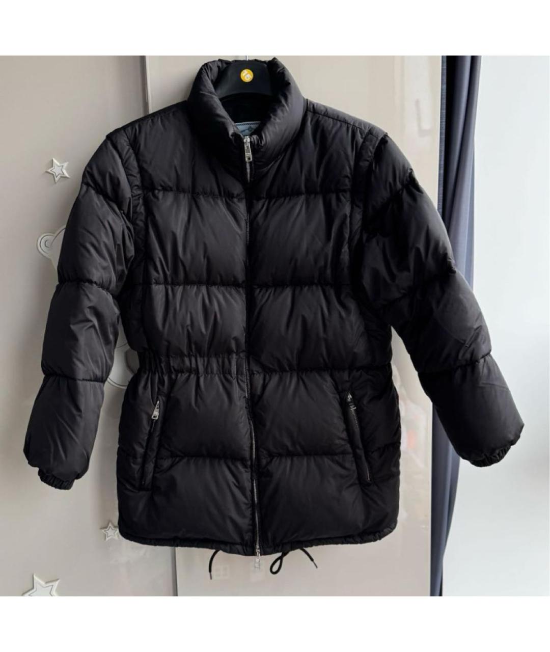 PRADA Черный пуховик, фото 5
