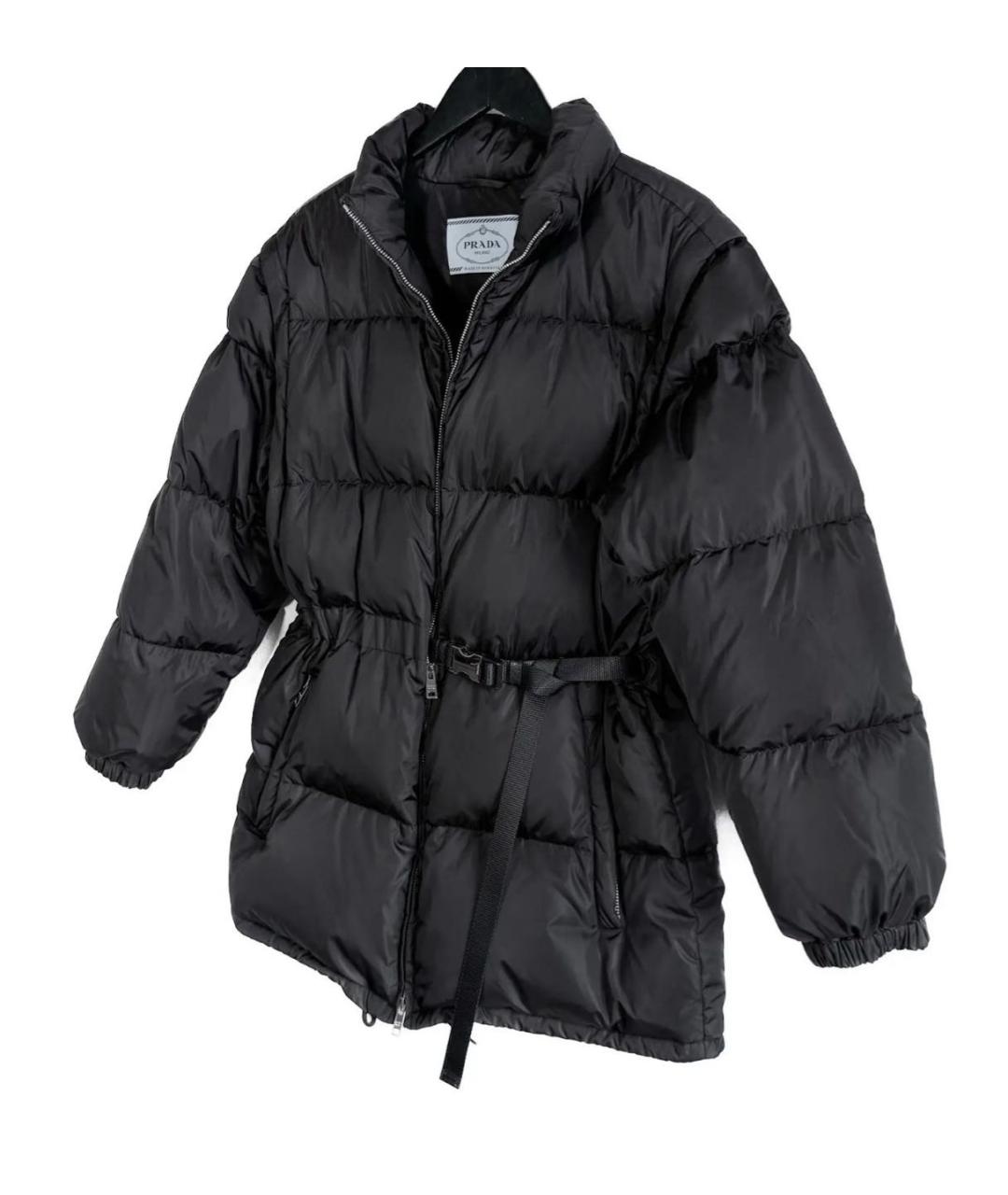 PRADA Черный пуховик, фото 2