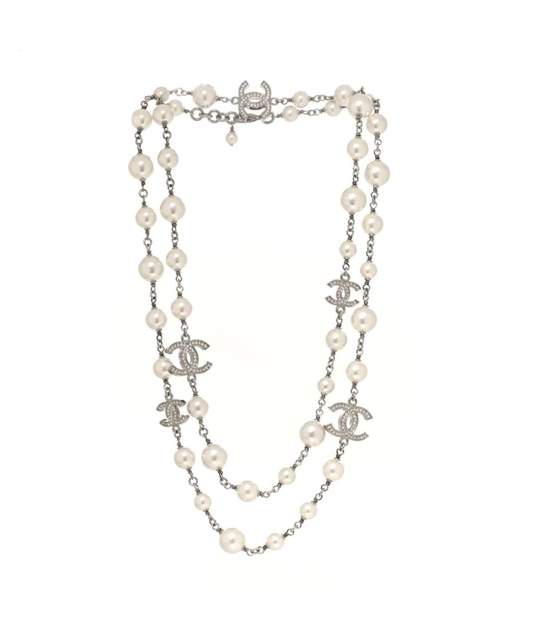 CHANEL Бежевое колье, фото 1