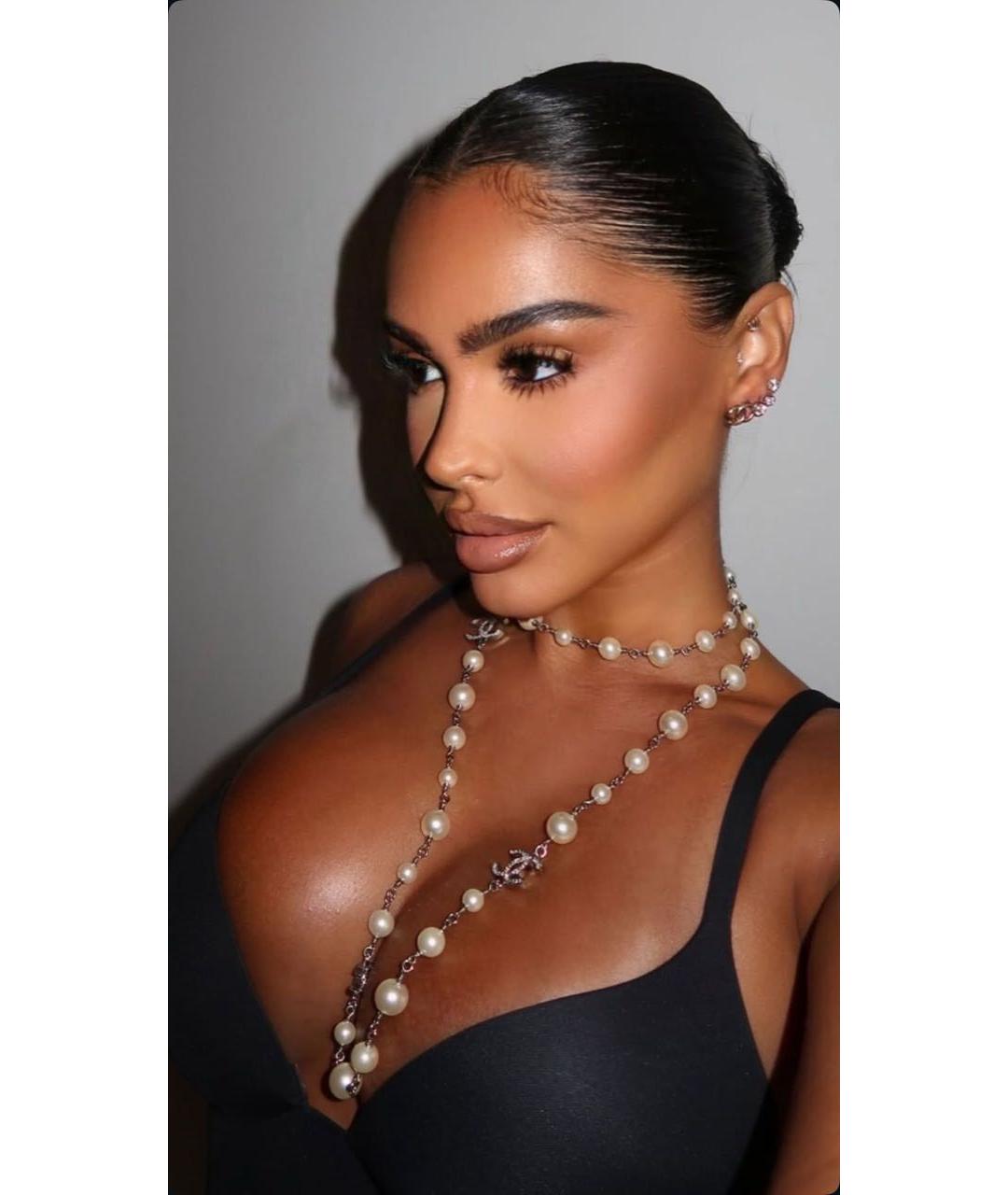 CHANEL Бежевое колье, фото 5