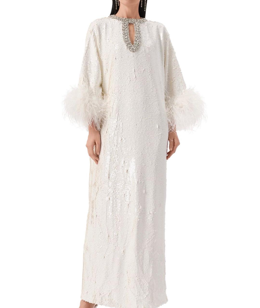 SELF-PORTRAIT Белое полиэстеровое вечернее платье, фото 2