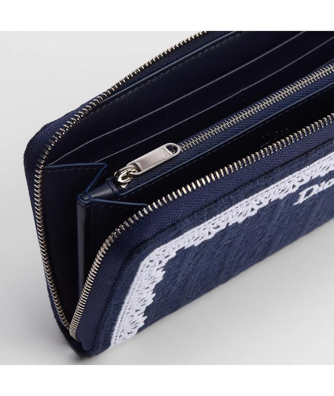 CHRISTIAN DIOR Синий кошелек, фото 3