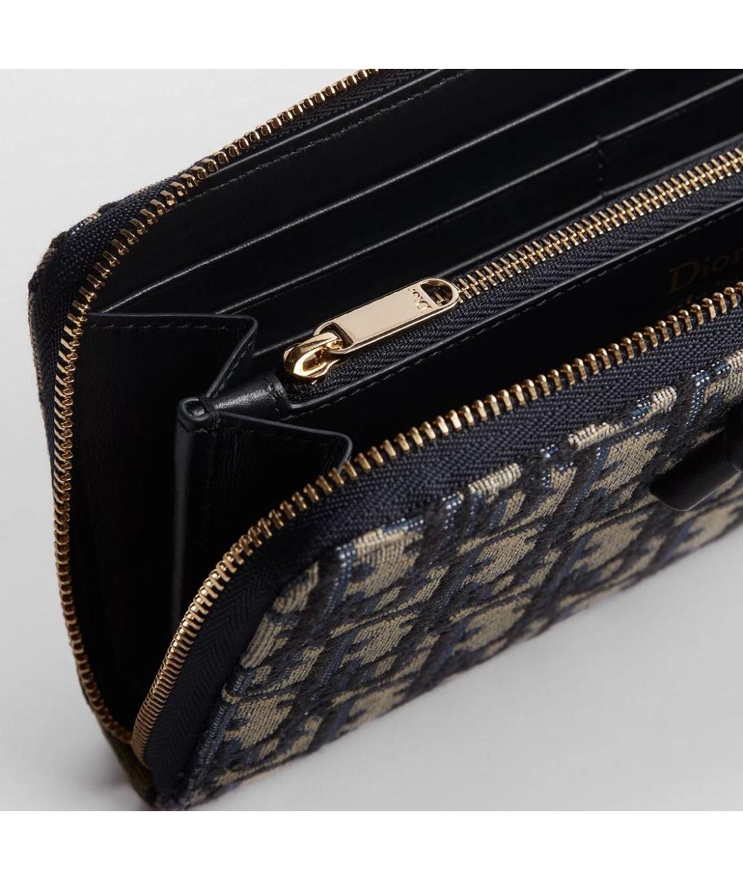 CHRISTIAN DIOR Синий кошелек, фото 3