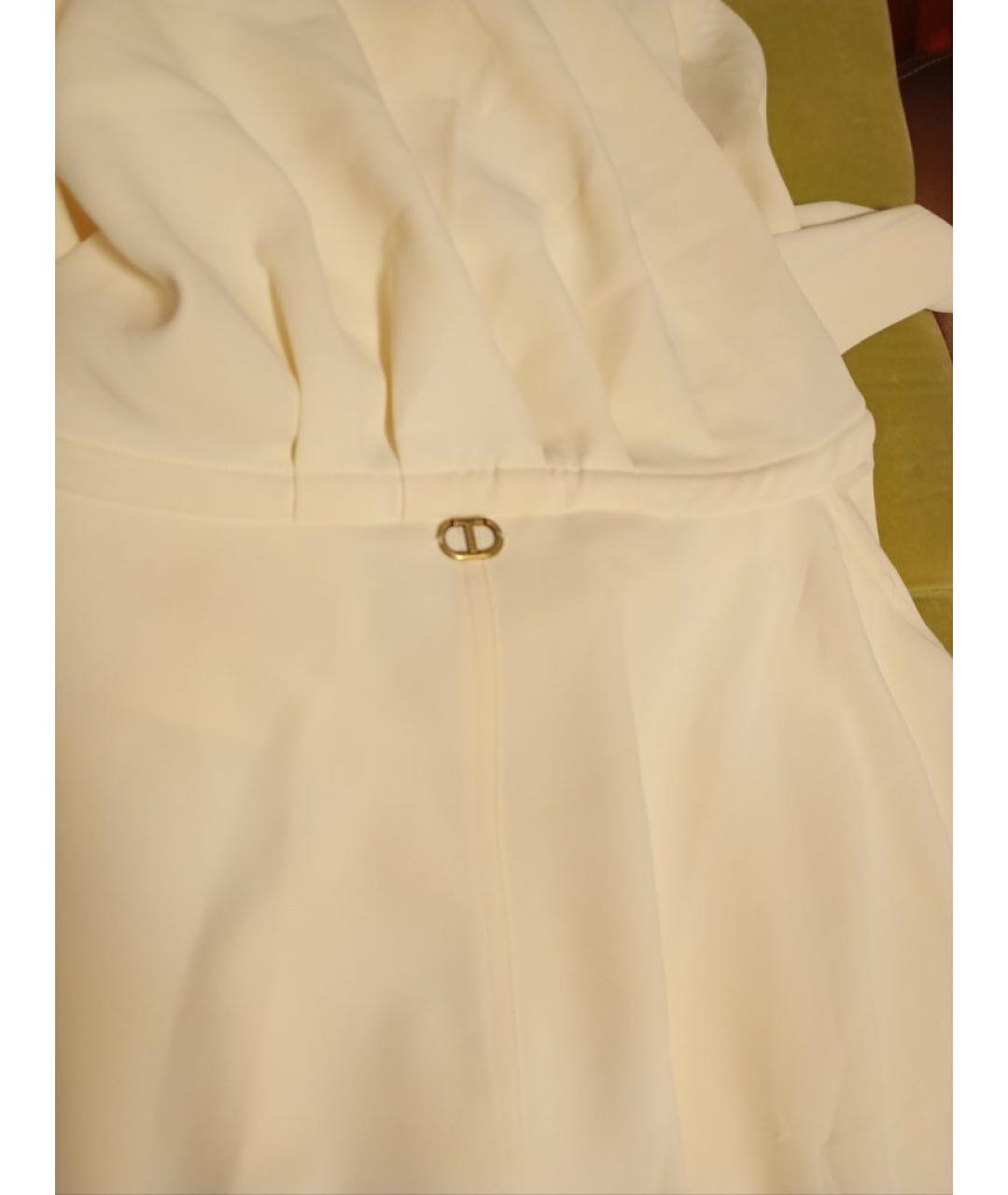 TWIN-SET Полиэстеровый тренч/плащ, фото 5