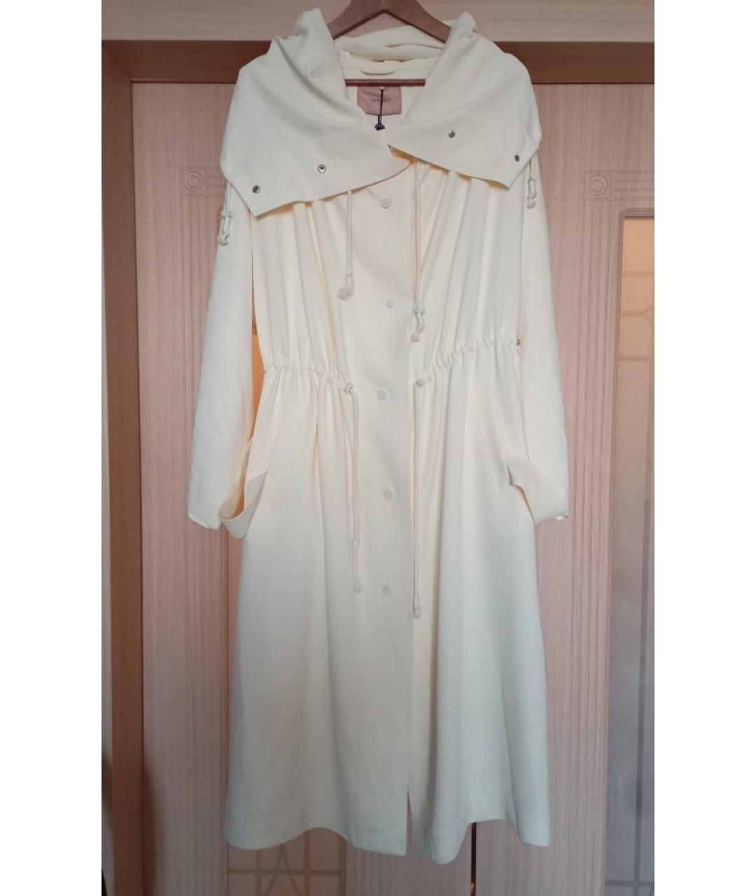 TWIN-SET Полиэстеровый тренч/плащ, фото 7