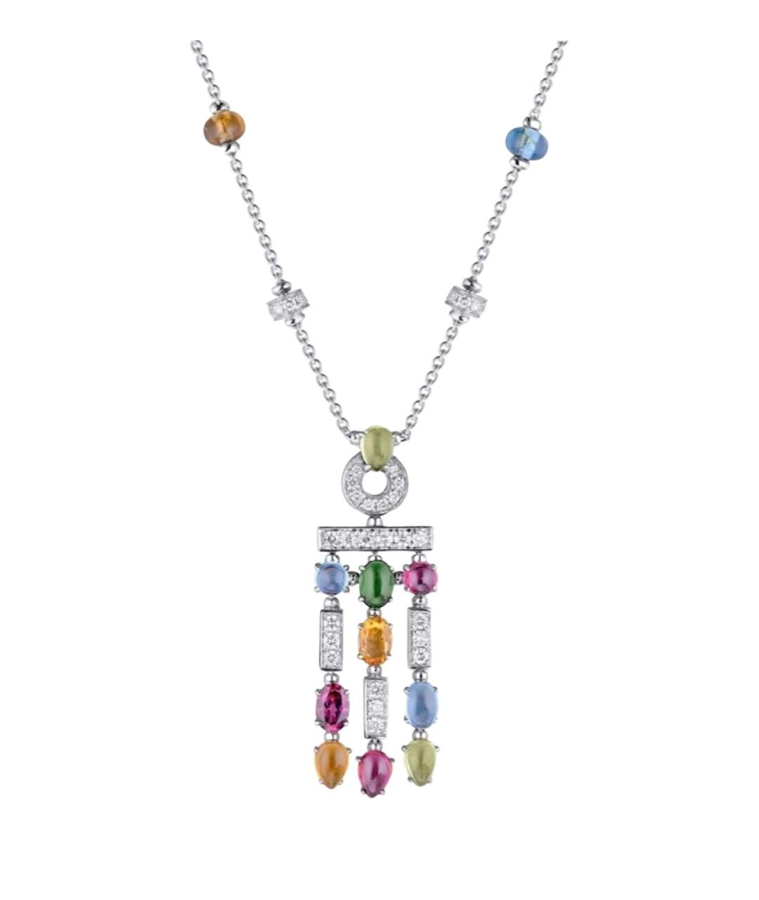 BVLGARI Мульти колье из белого золота, фото 1