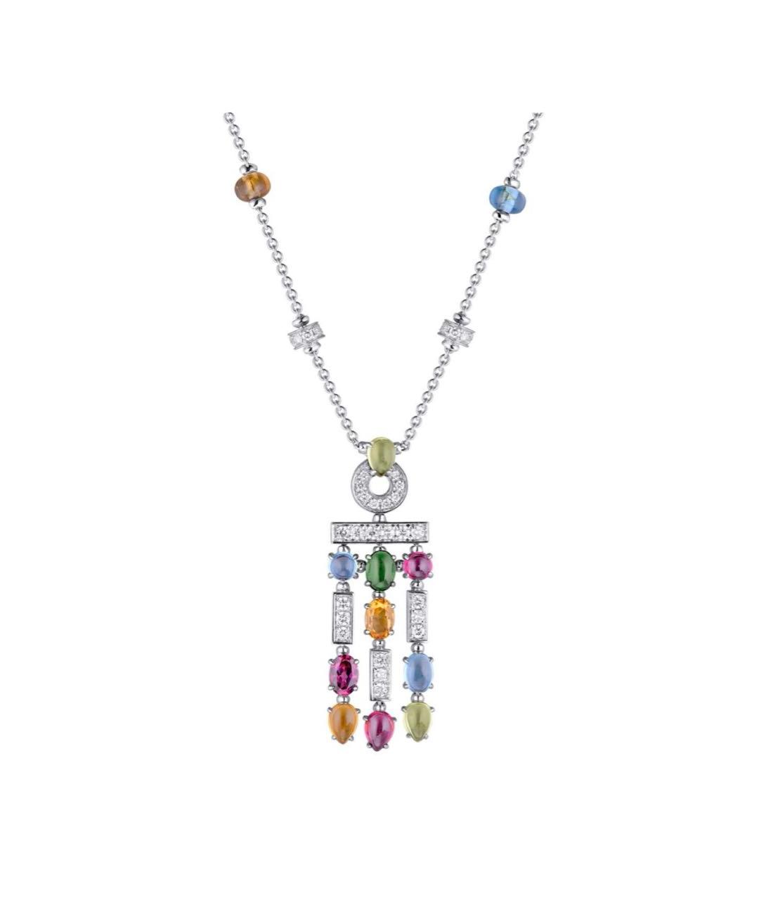 BVLGARI Мульти колье из белого золота, фото 4