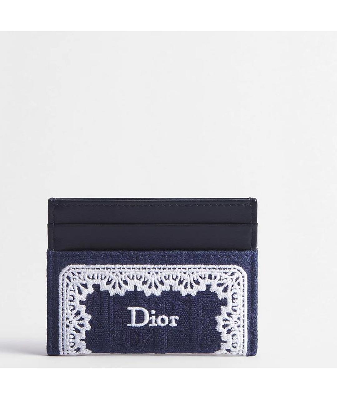 CHRISTIAN DIOR Синий кардхолдер, фото 4