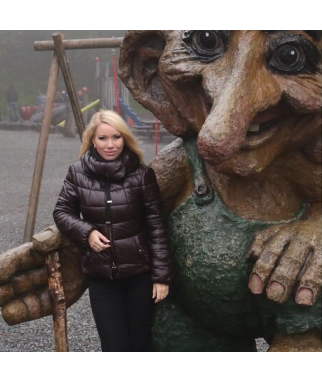 HUGO BOSS Бордовый полиамидовый пуховик, фото 5