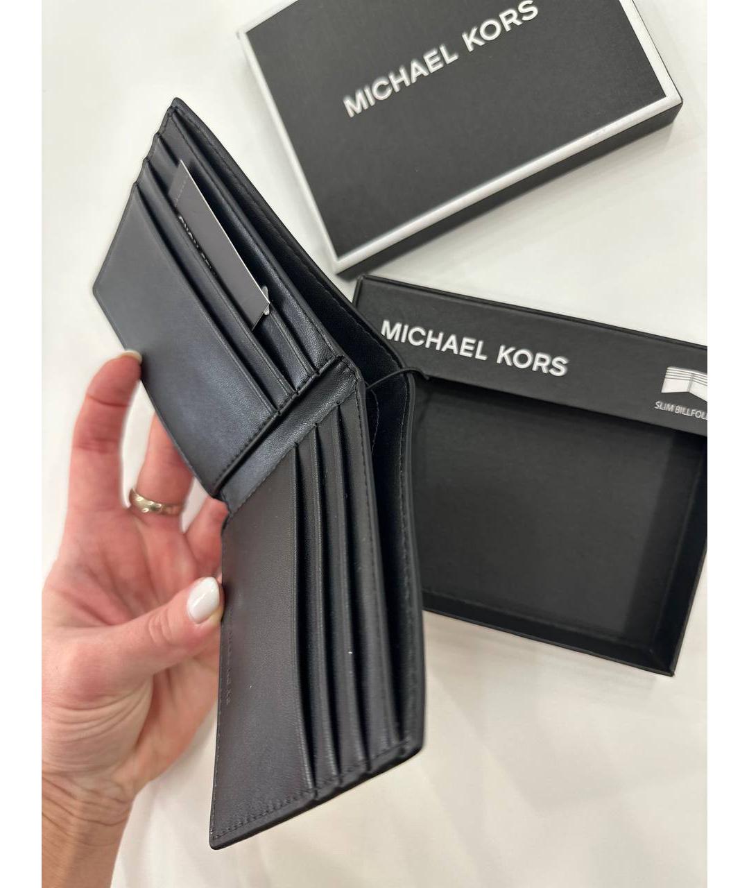 MICHAEL KORS Черный кошелек, фото 4