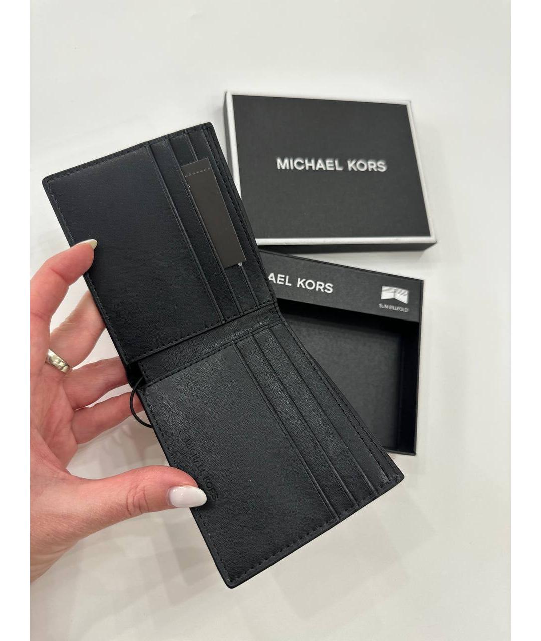 MICHAEL KORS Черный кошелек, фото 2
