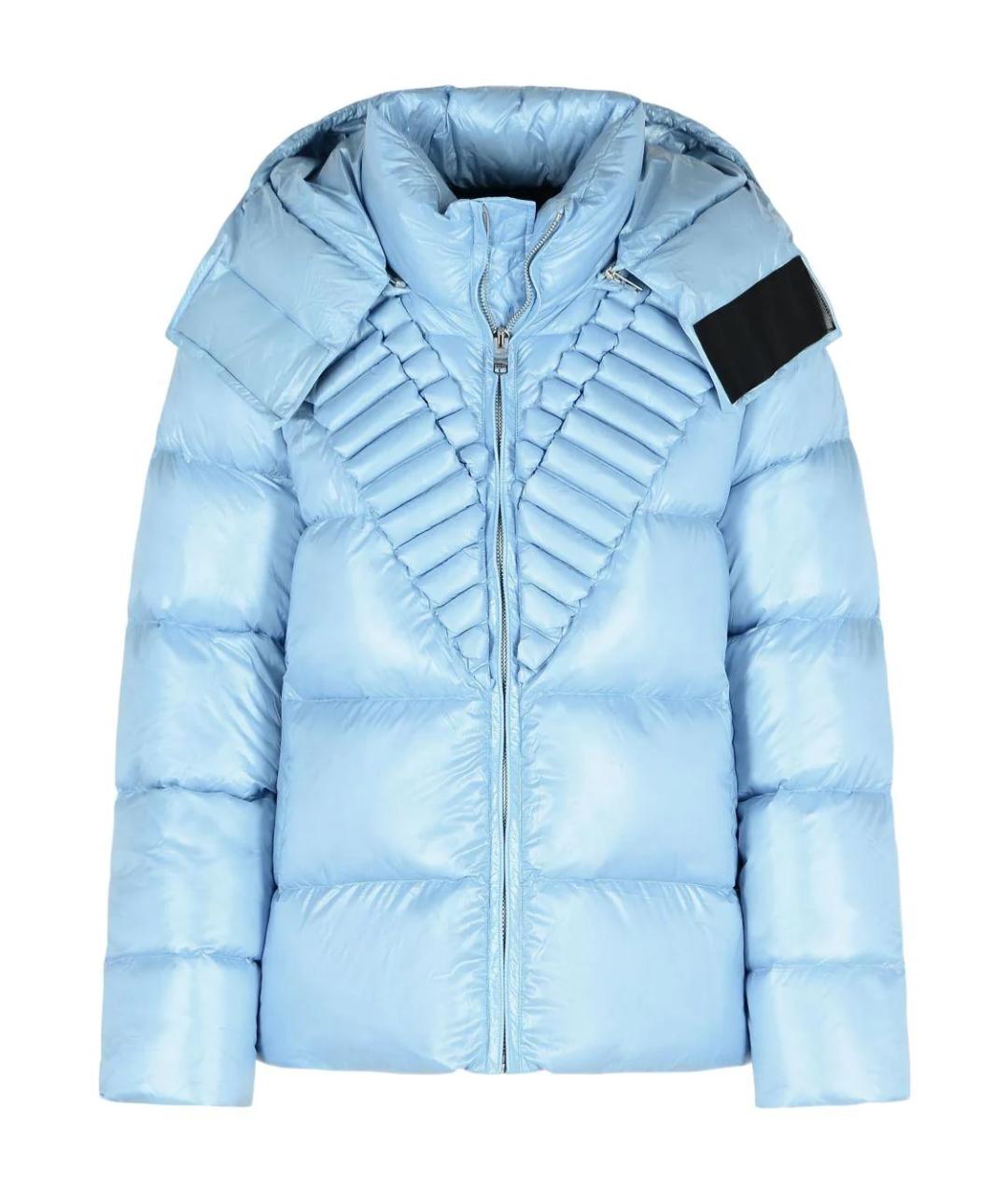 RAXXY Голубой полиамидовый пуховик, фото 9