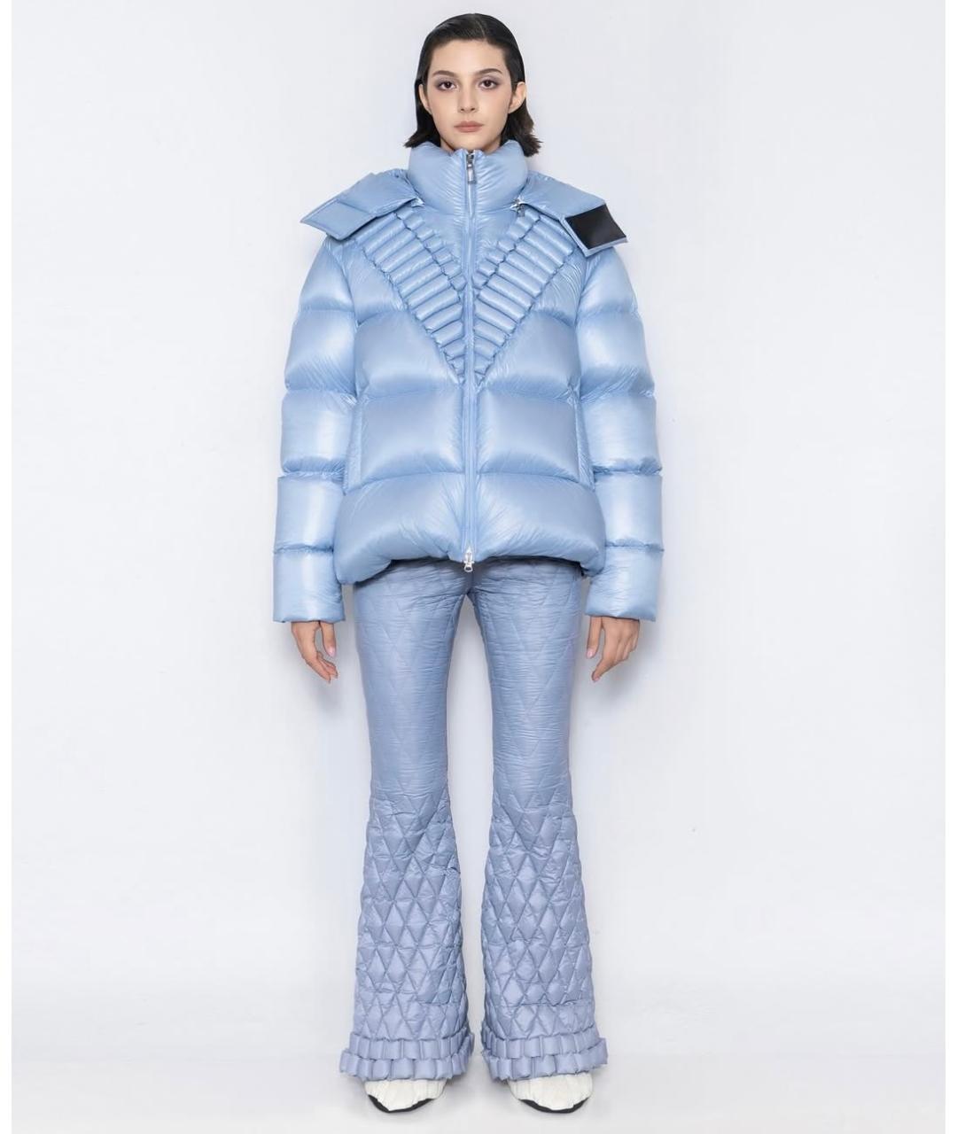 RAXXY Голубой полиамидовый пуховик, фото 5