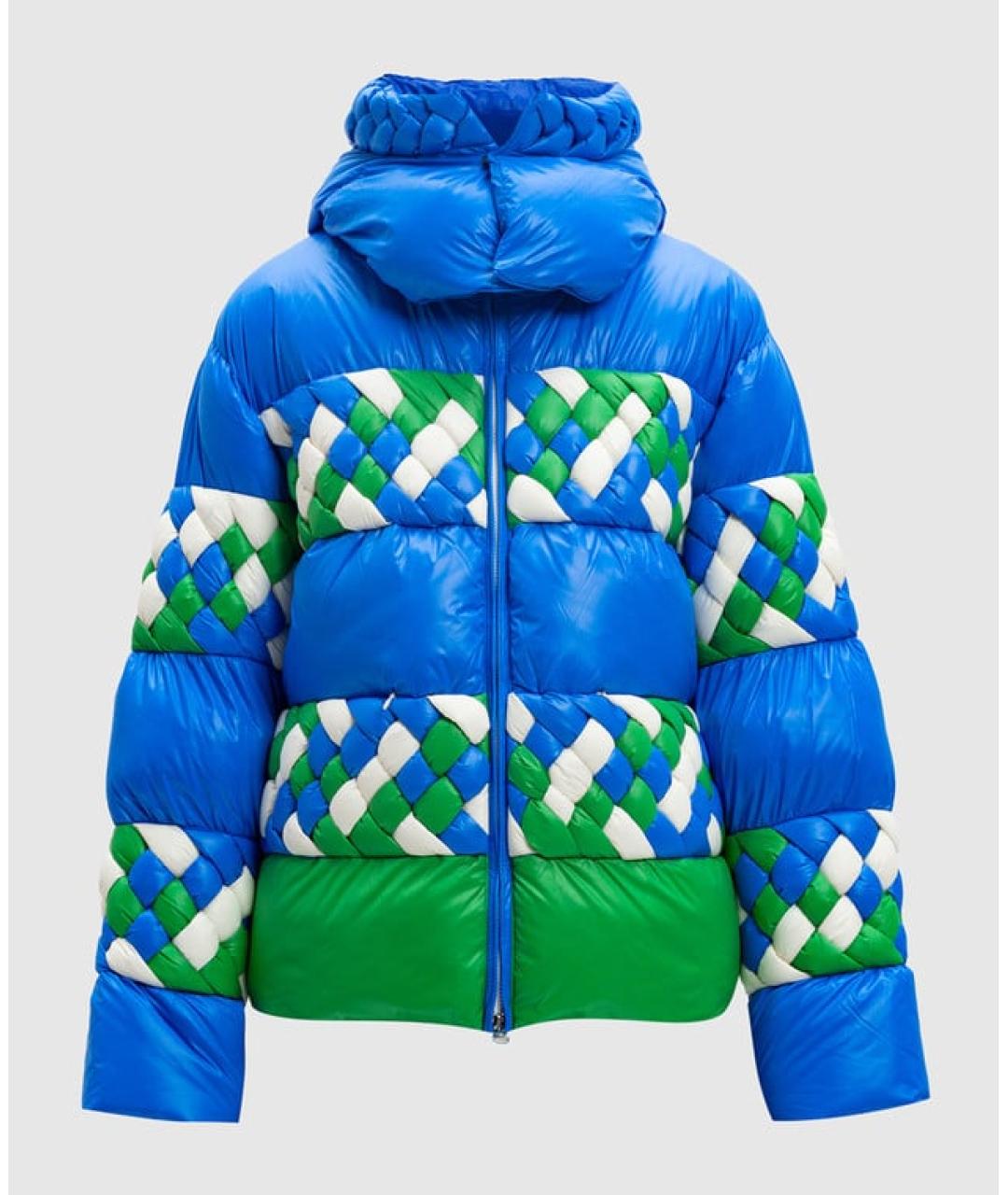 RAXXY Синий полиамидовый пуховик, фото 8