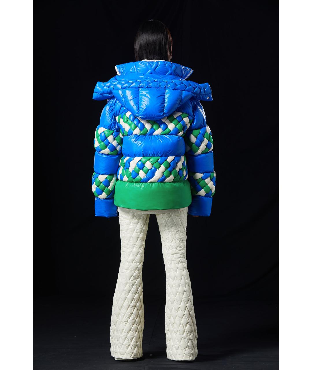 RAXXY Синий полиамидовый пуховик, фото 7