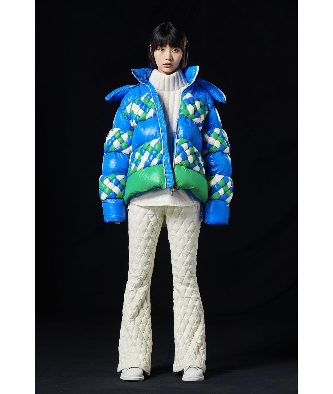 RAXXY Синий полиамидовый пуховик, фото 5