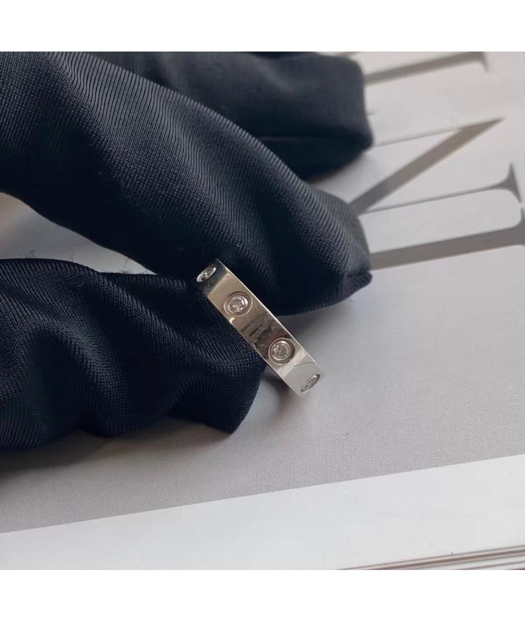 CARTIER Серебряное кольцо из белого золота, фото 2