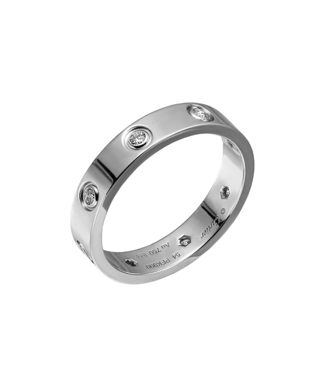 CARTIER Серебряное кольцо из белого золота, фото 1